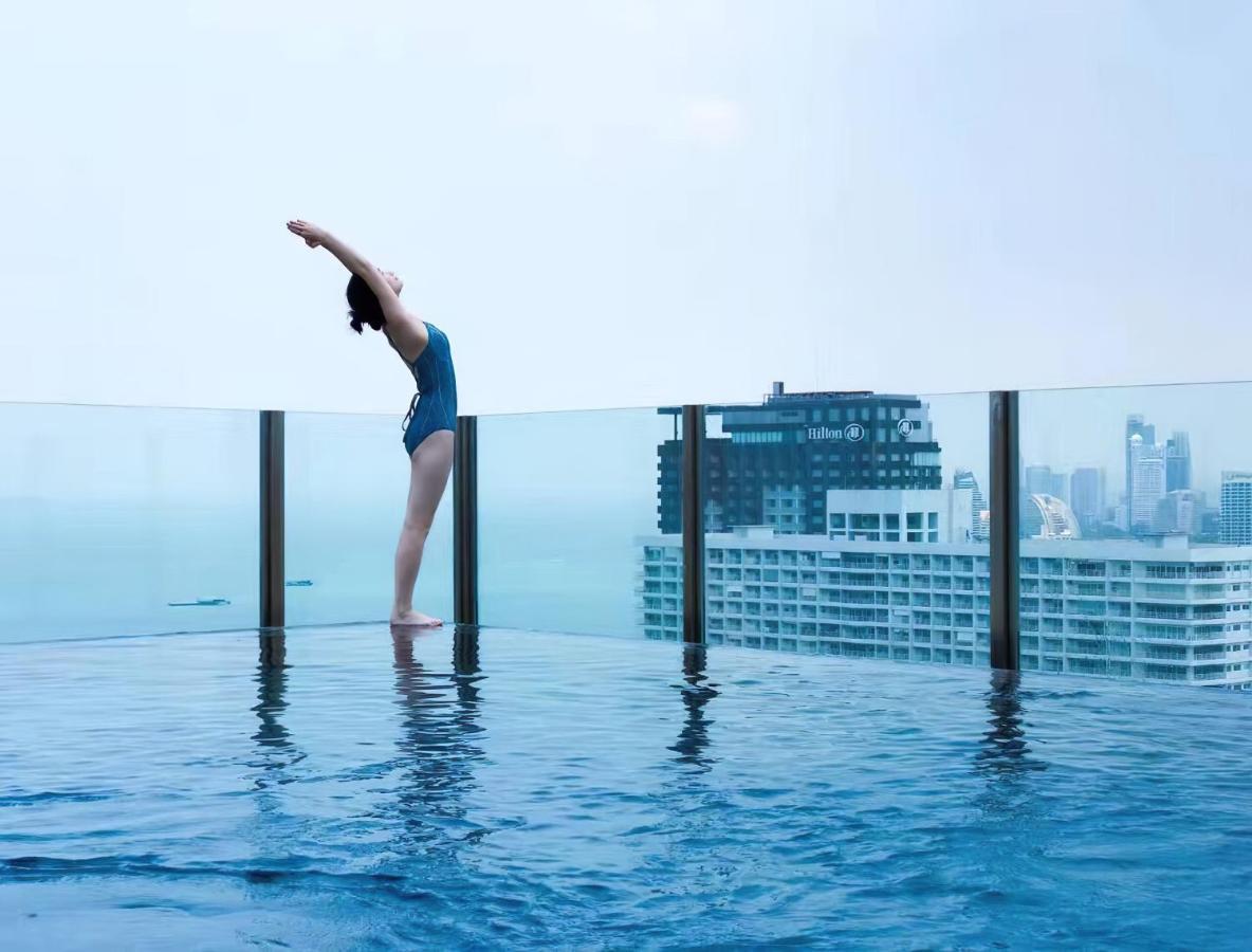 Apartamento Great Location With Infinity Pool -Central Pattaya Exterior foto