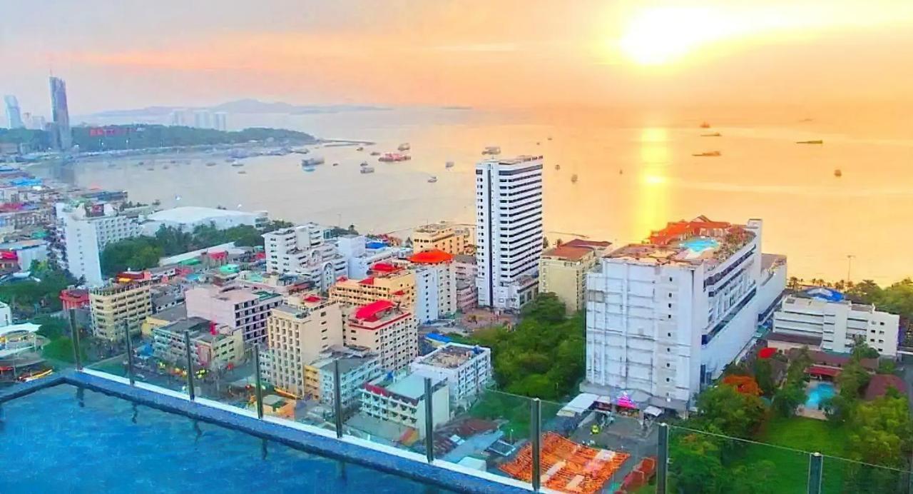Apartamento Great Location With Infinity Pool -Central Pattaya Exterior foto